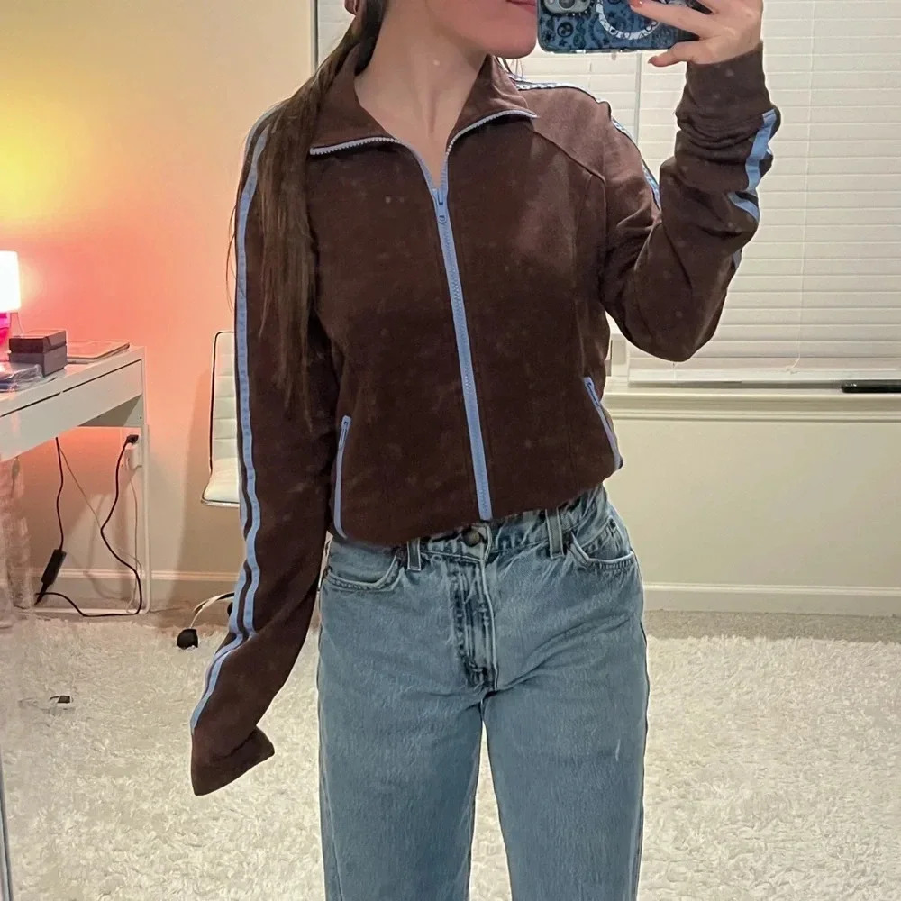 Y2K Full Zip Track Jacket - Picture 2 of 10